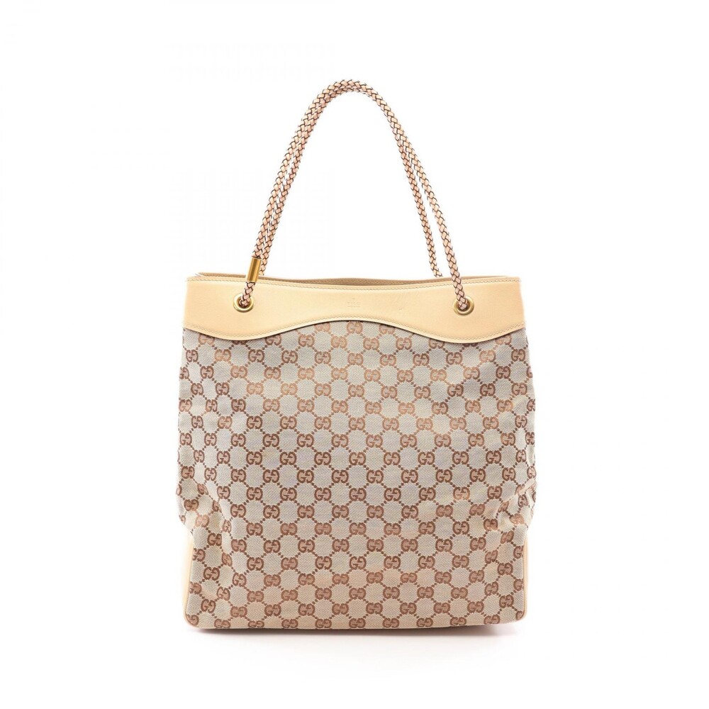 Gucci Gg Canvas Shoulder Tote Bag #362904G78B